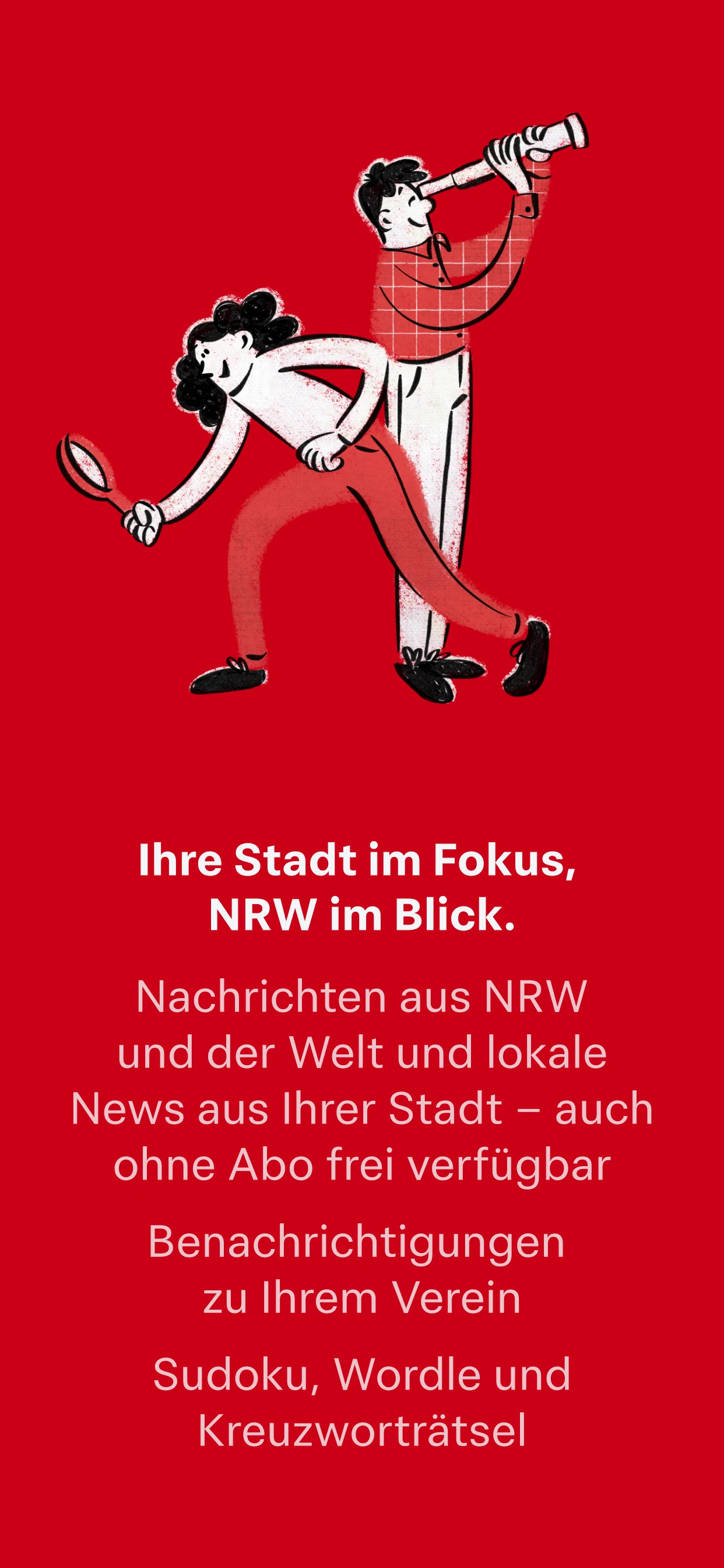 WAZ News screenshot
